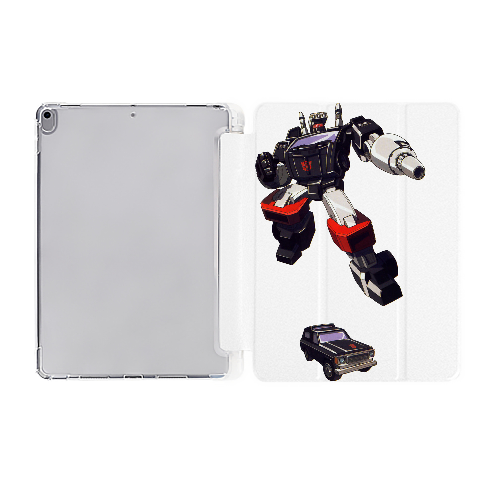 （画像用）  IPad ケース ペン収納付き 三つ折りスタンド PUレザー×シリコン 対応機種9.5/10.5/10.9インチ